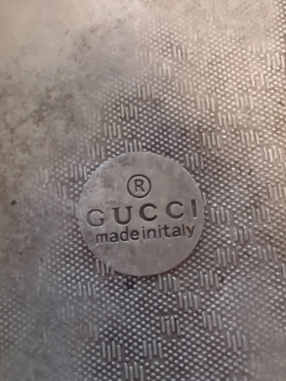Authentic Gucci Sandal Slides Size 7.5 Made‎ In Italy!